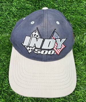 Vintage 2003 Indy 500 Hat Indianapolis Motor Speedway Racing Cap Two Tone